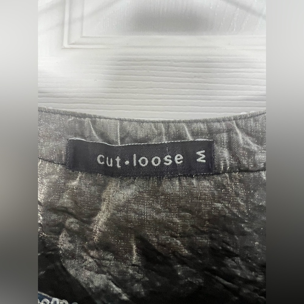 Cut.Loose Sequins Tank Top Sz M - Picture 3 of 8